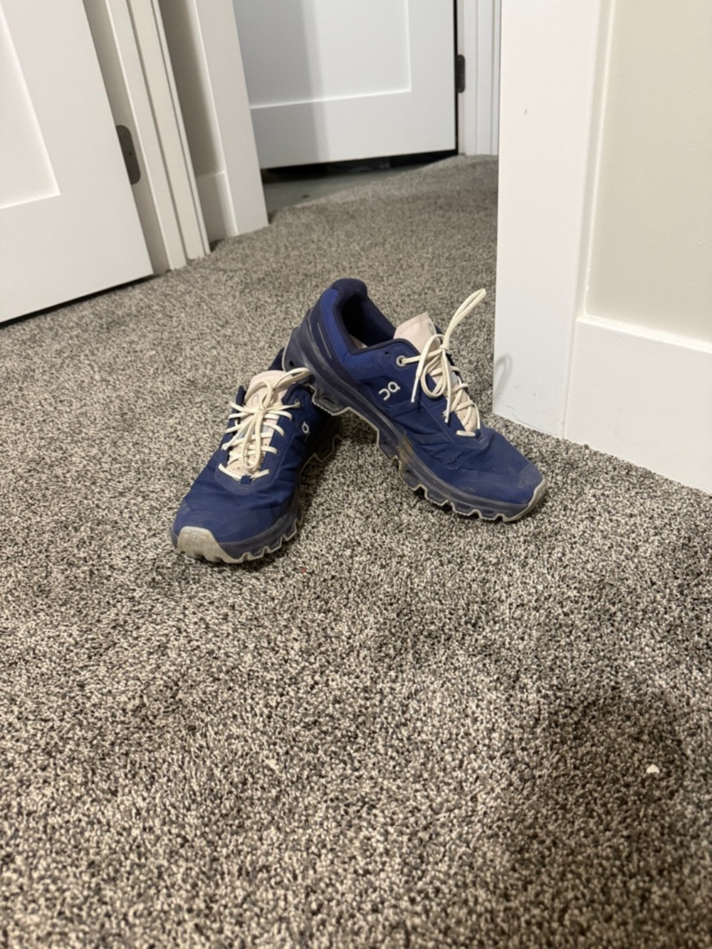 On Cloudtrail Waterproof Women's Athletic Shoes in Navy
